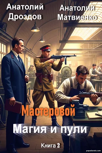 [Image of Обложка книги Мастеровой. Магия и пули]