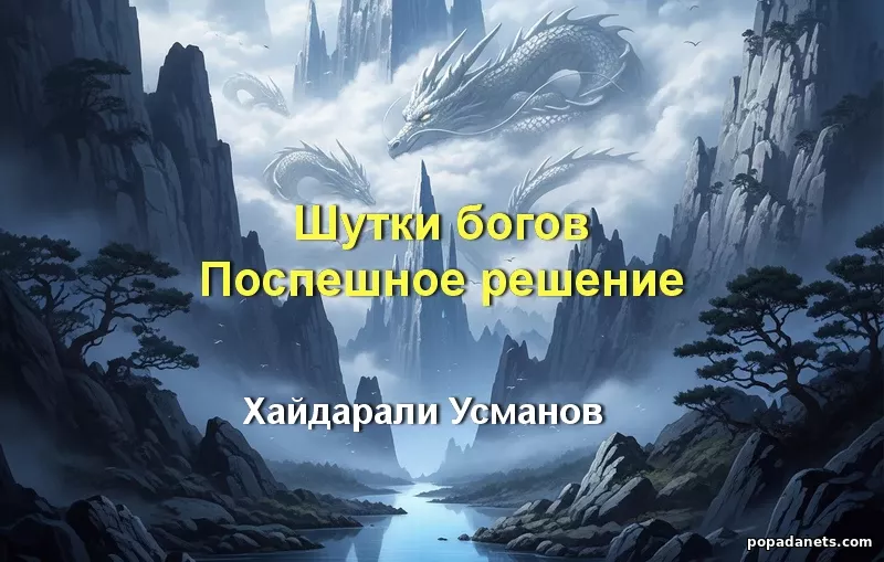Шутки Богов. Поспешное Решение - Хайдарали Усманов Шутки Богов. Поспешное Решение - Хайдарали Усманов