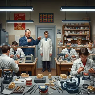 Иллюстрация к книге Анатолия Дроздова «Зубных дел мастер»