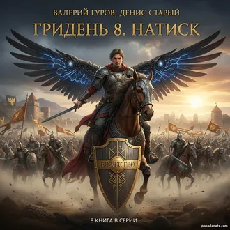 Книга Валерия Гурова, Дениса Старого «Гридень 8. Натиск» Книга Валерия Гурова, Дениса Старого «Гридень 8. Натиск»