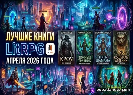 ⚜️ Лучшие книги жанра LitRPG Апреля 2026 года