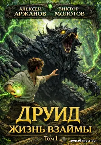 Книга Виктора Молотова, Алексея Аржанова «Друид. Том 1. Жизнь взаймы