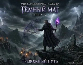Книга Алекса Ключевского и Ильи Ангела «Тёмный маг. Книга 15. Тревожны