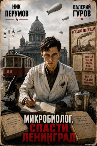 Книга Валерия Гурова, Ника Перумова Микробиолог. Спасти Ленинград