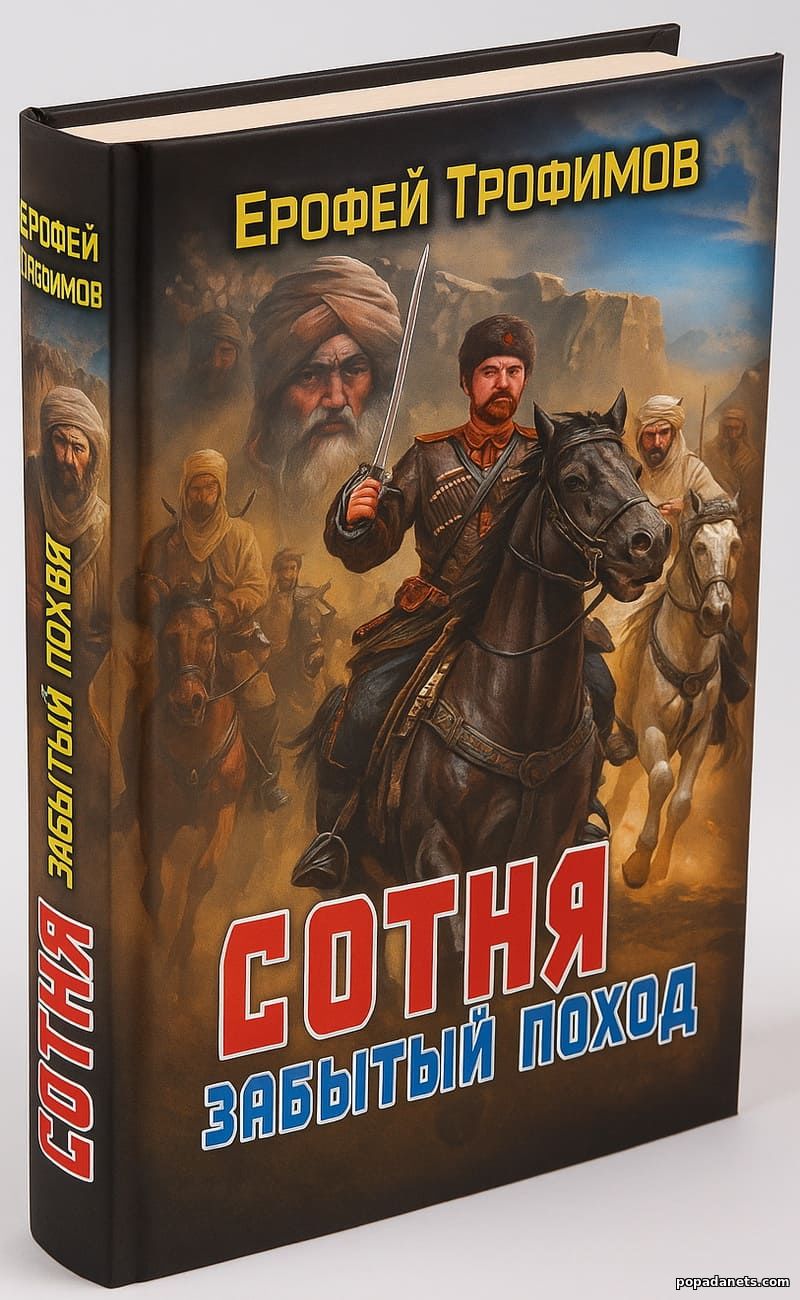 Обложка бумажной книги Сотня. Забытый поход